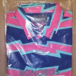 Bonobos Shirts - NEW! Bonobos Riviera Shirt, SIZE: L, FIT: SLIM Bonobos Shirts - NEW! Bonobos Riviera Shirt, SIZE: L, FIT: SLIM